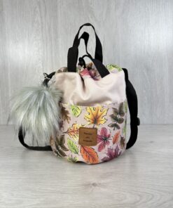 MIDI Jesienne Liście - Pudrowy Róż