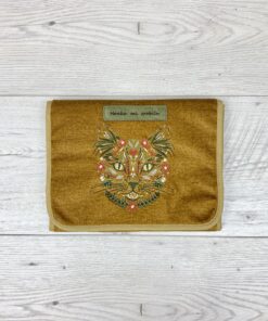 Organizer Welur Curry Floral Cat