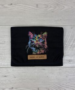 Organizer Panama Czarna Tęczowy Kot